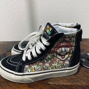 Vans Super Mario high tops